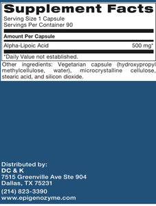 Alpha Lipoic Acid 500